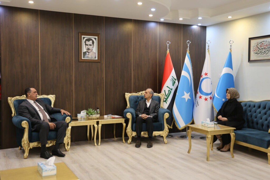 ITC Genel Başkanı, Kerkük Valisini kabul etti