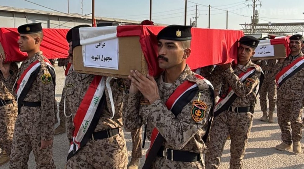 Irak ve İran arasında savaşta kaybolan askerlerin cenazeleri teslim edildi