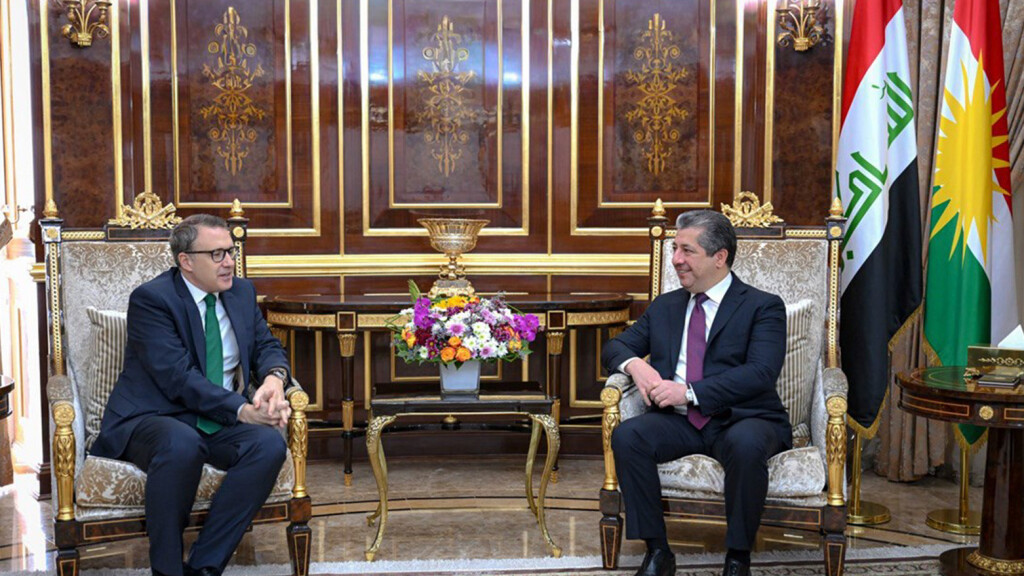 Büyükelçi İnan, IKBY Başbakanı Barzani le görüştü