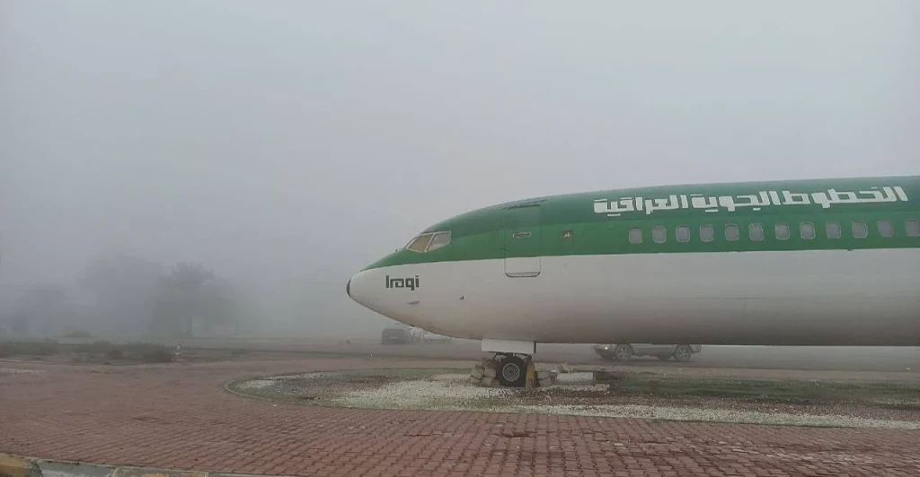 Bağdat Havalimanı’nda yoğun sis nedeniyle uçuşlar yeniden durduruldu