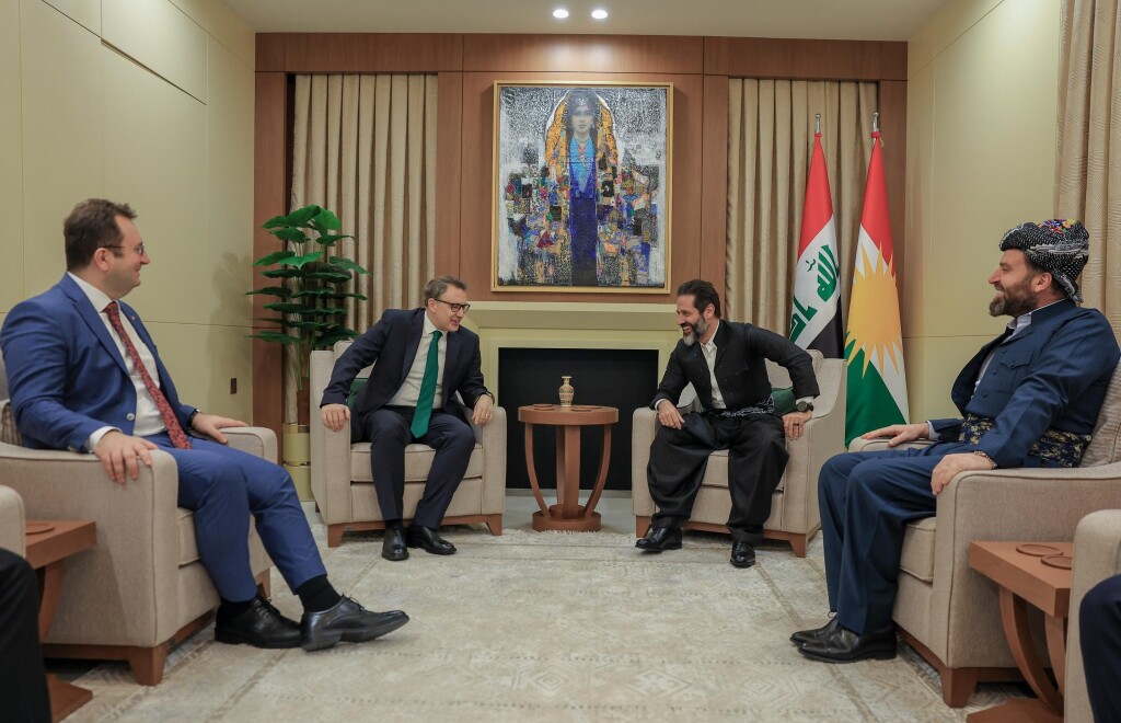 Büyükelçi İnan’dan Erbil’de diplomasi trafiği