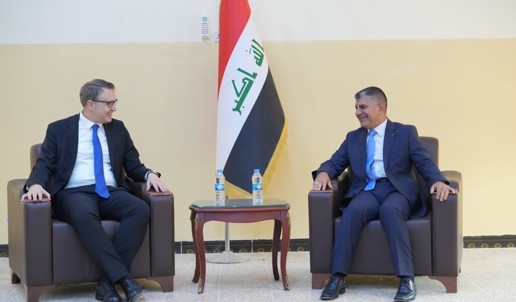 Büyükelçi İnan 'dan Telafer Kaymakamına ziyaret