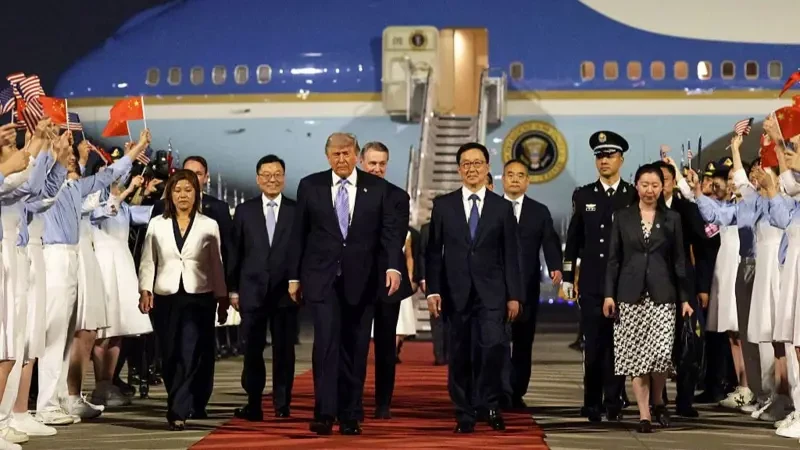 ABD Başkanı Trump, 8,5 yıl aradan sonra Çin'de