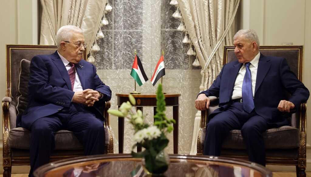 Cumhurbaşkanı Reşid, Filistin Devlet Başkanı Abbasi ile görüştü