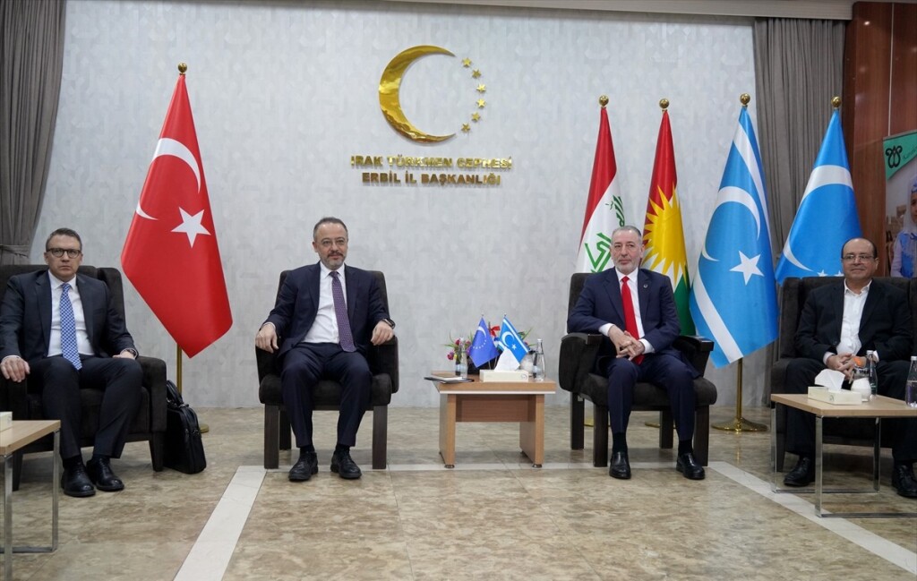 Türkiye Dışişleri Bakan Yardımcısı Yılmaz, Erbil’de Irak Türkmen Cephesini ziyaret etti
