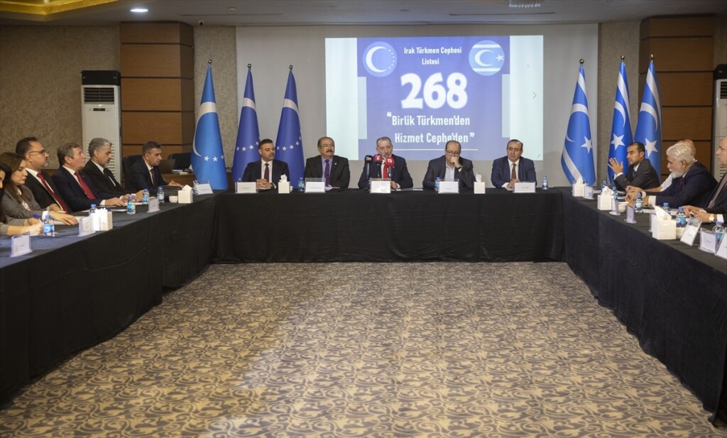 Erbil'deki Türkmen partiler parlamento seçimlerinde ITC listesine destek vereceğini duyurdu