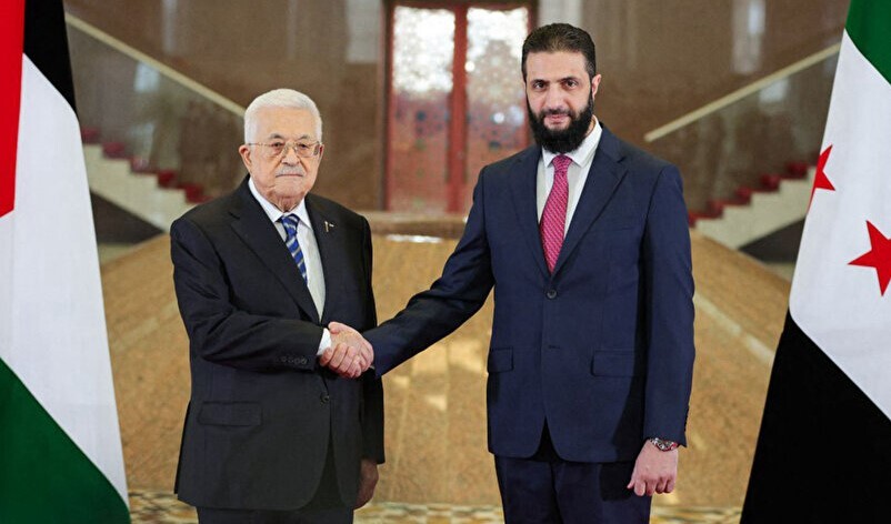 Filistin Devlet Başkanı Mahmud Abbas, Şam'ı ziyaret etti