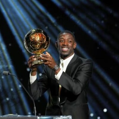 Altın Top ödülünü, Fransız futbolcu Dembele kazandı