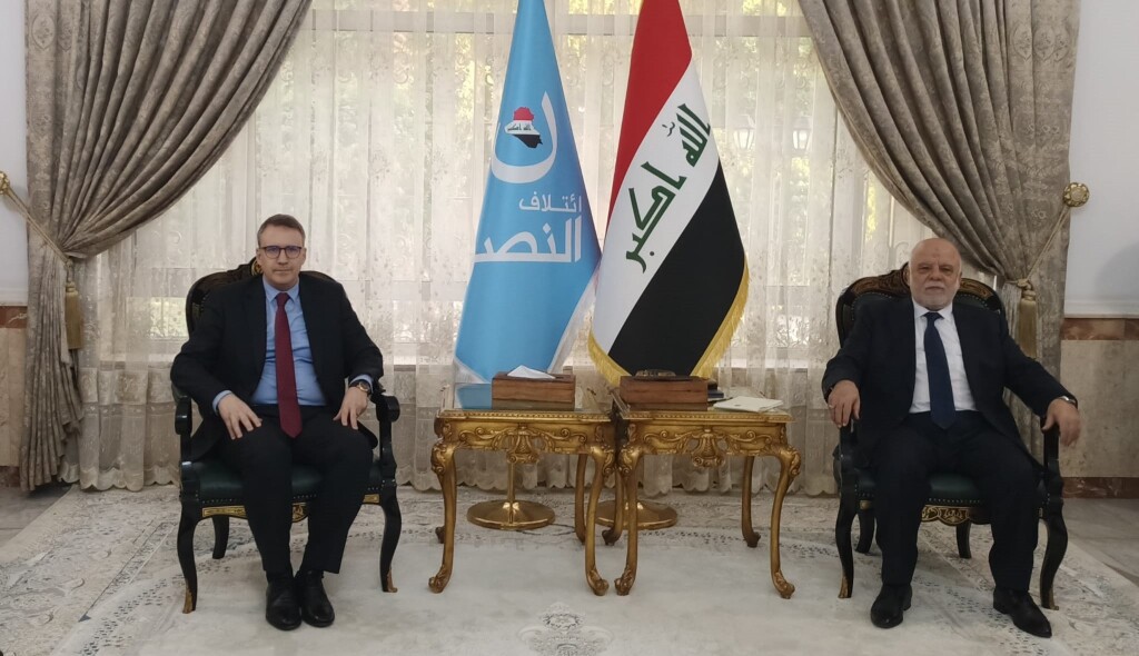Türkiye’nin Bağdat Büyükelçisi Anıl Bora İnan,  Haydar el-İbadi ile görüştü