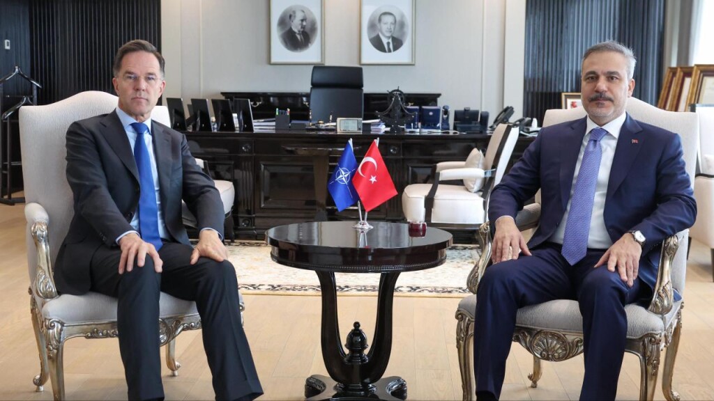 Bakan Fidan NATO Genel Sekreteri Rutte ile görüştü