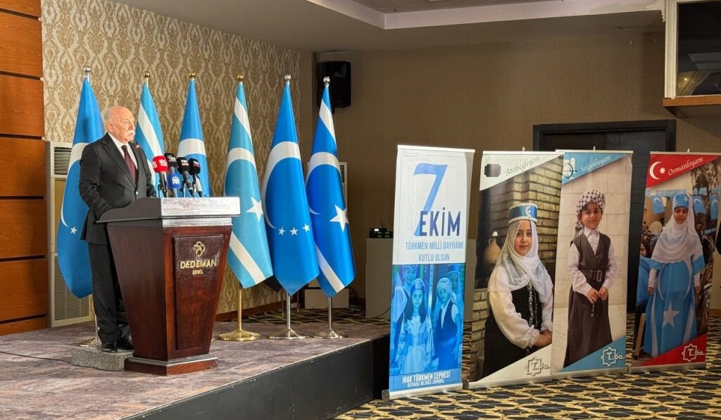 Erbil’de 7 Ekim Türkmen Milli Bayramı kutlandı