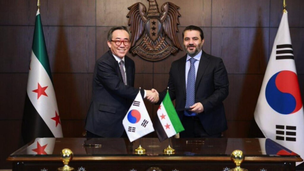 Suriye ile Güney Kore diplomatik ilişkilerin kurulması için anlaşma imzaladı