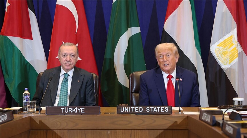 Türkiye  Cumhurbaşkanı Erdoğan ile ABD Başkanı Trump'ın da katıldığı Gazze toplantısı yapıldı