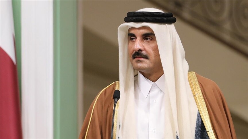 Katar Emiri, Şarm el-Şeyh zirvesinin Filistin sorununa kalıcı çözüm bulunmasına katkı sağlayacağını umuyor