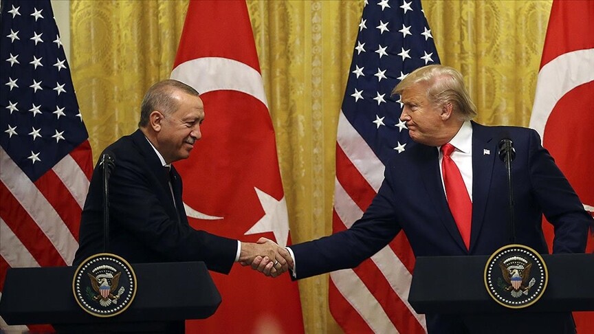 Trump: Cumhurbaşkanı Erdoğan'la çok iyi ilişkilerimiz var, o çok güçlü ve zeki biri