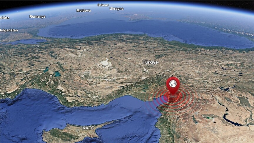 Hatay'da 4 büyüklüğünde deprem
