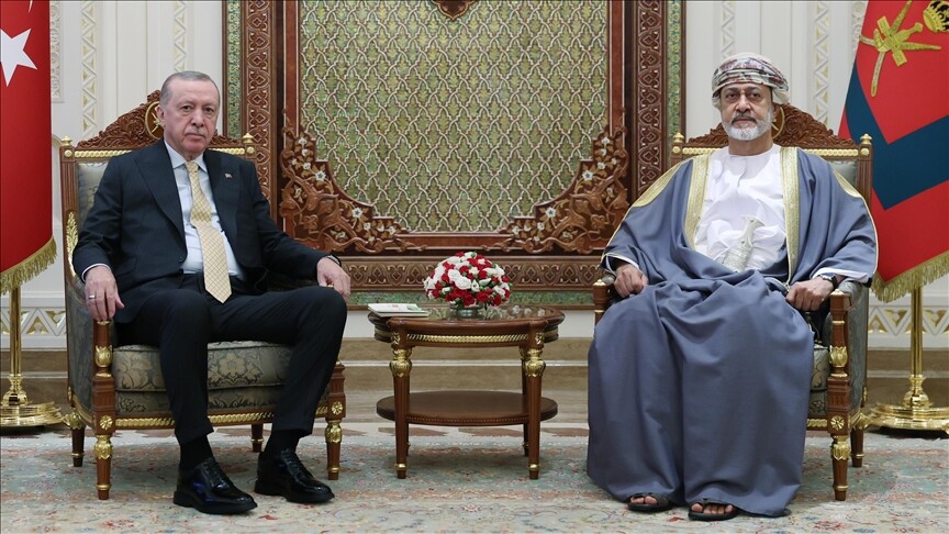Türkiye Cumhurbaşkanı Erdoğan, Umman Sultanı Heysem bin Tarık ile görüştü
