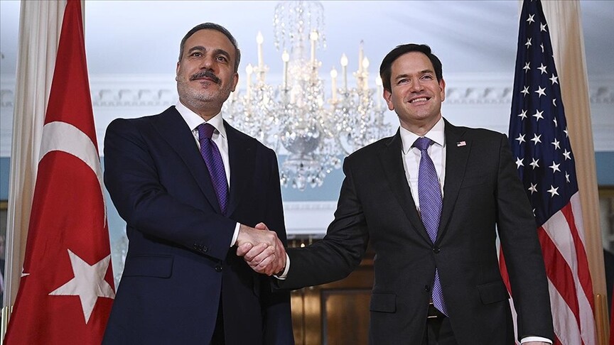 Türkiye Dışişleri Bakanı Fidan, ABD'li mevkidaşı Rubio ile telefonda Suriye ve Gazze'yi görüştü