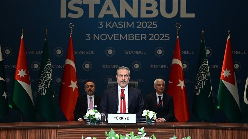 Türkiye Dışişleri Bakanı Fidan'ın ev sahipliğinde Gazze konulu toplantı gerçekleştirildi