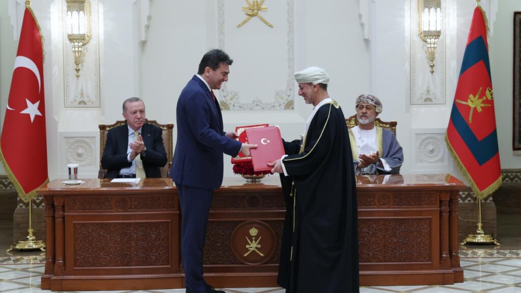 Türkiye ile Umman arasında anlaşmalar imzalandı