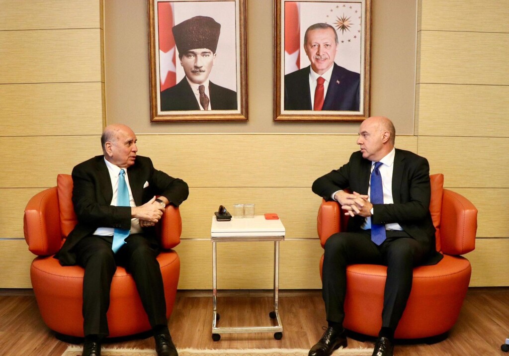 Dışişleri Bakanı Fuad Hüseyin Ankara’da