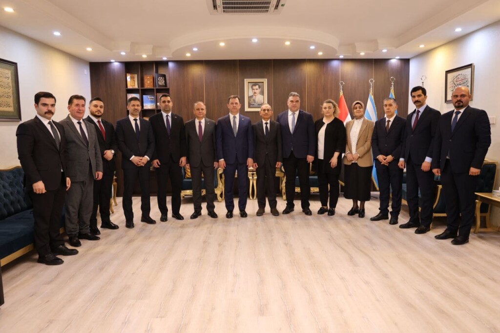 ITC Genel Başkanı Hasan Turan, Kerkük’te Büyük Birlik Partisi’nden üst düzey bir heyeti kabul etti.