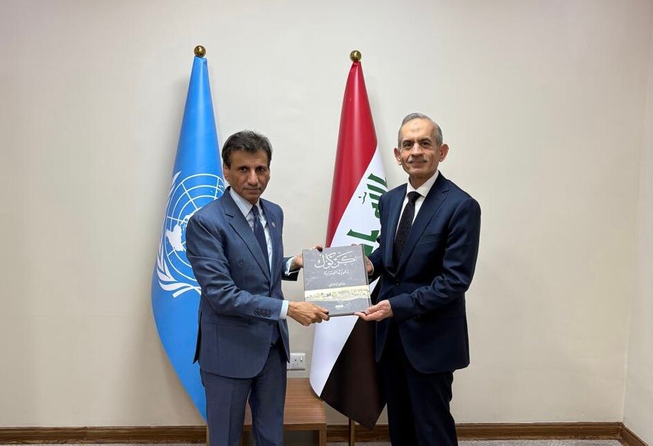 ITC Genel Başkanı Hasan Turan, BM Irak Temsilcisi ile bir araya geldi