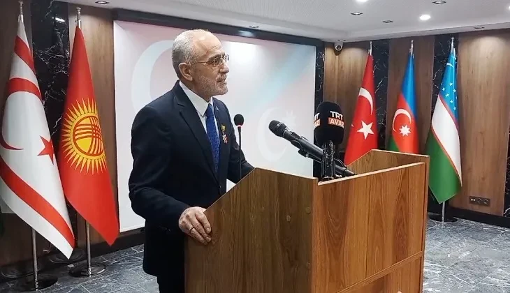 Yalçın Topçu’ya Türk Dünyasına ve Türk Kültürüne Hizmet Ödülü verildi