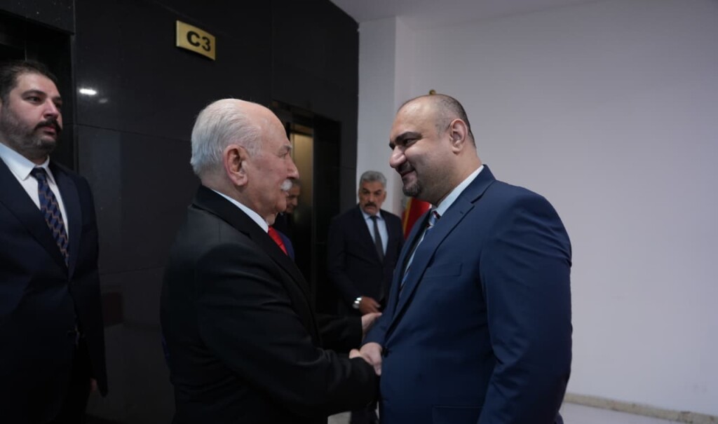 ITC eski Genel Başkanı Sanan Ağa, Kerkük Valisi'ni ziyaret etti