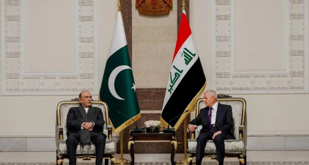 Cumhurbaşkanı Latif, Pakistanlı mevkidaşı ile bir araya geldi