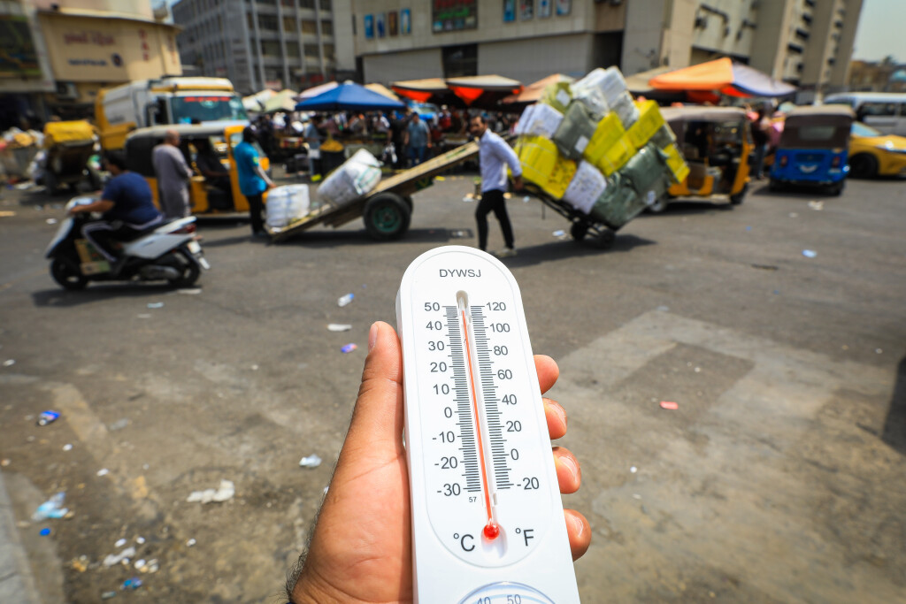 Bağdat'ta termometreler 50 dereceyi gösterdi