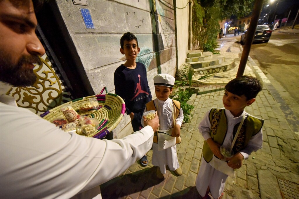 Basra'da en tatlı ramazan geleneği 