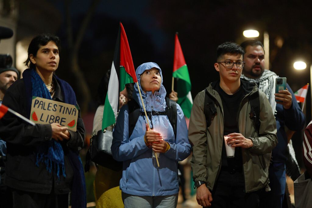 Meksika'da İsrail'in Gazze'ye saldırıları protesto edildi
