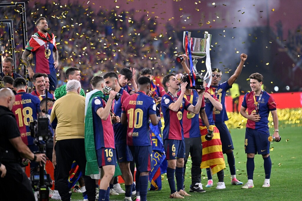 İspanya'da Kral Kupası'nın sahibi Barcelona oldu
