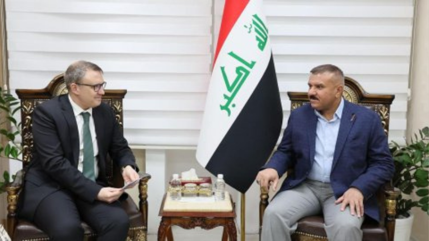 İçişleri Bakanı Eş-Şimmeri, Türkiye'nin Bağdat Büyükelçisi ile görüştü
