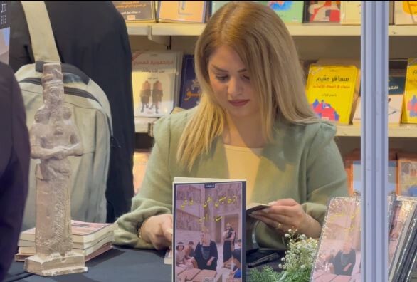 Türkmen sanatçı için, Irak Uluslararası Kitap Fuarı'nda özel imza günü düzenlendi