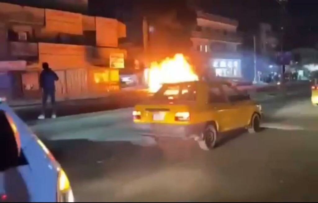 Bağdat'ın farklı bölgelerine hava saldırısı düzenlendi