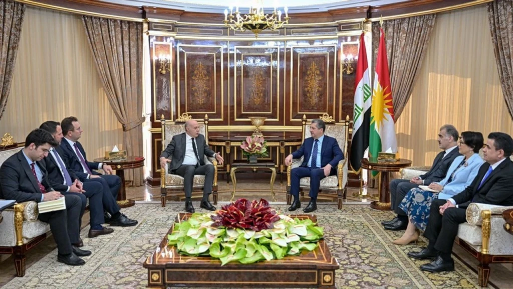 Mesrur ​​Barzani ve Ali Rıza Güney görüştü