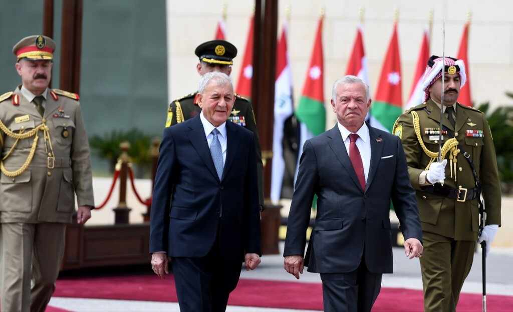 Cumhurbaşkanı Reşid, Ürdün Kralı 2. Abdullah ile bir araya geldi