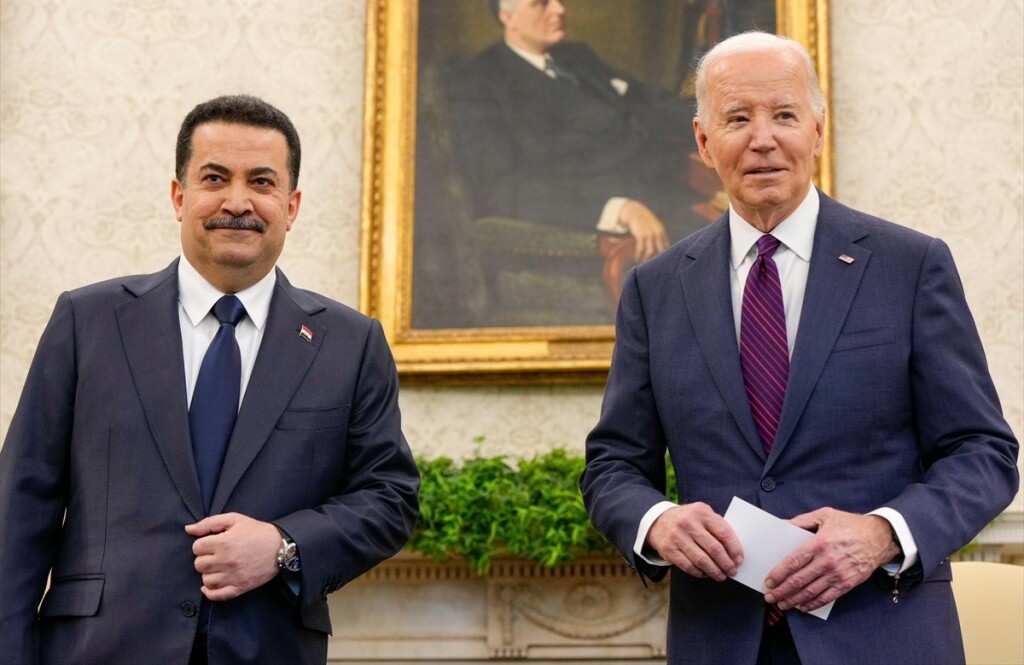 Başbakan Sudani ile ABD Başkanı Joe Biden bir araya geldi
