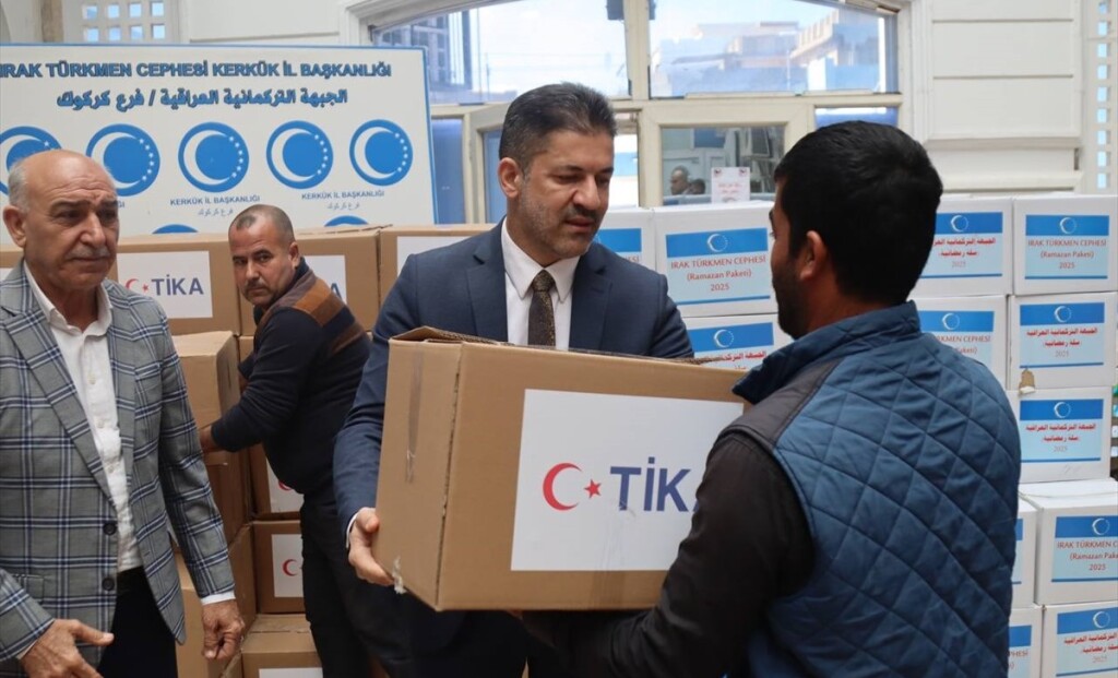 TİKA, Kerkük'te ihtiyaç sahibi 700 aileye gıda yardımı yaptı