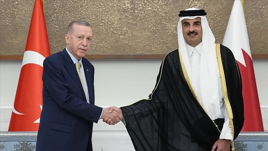 Türkiye Cumhurbaşkanı Erdoğan, Katar Emiri Al Sani ile telefonda görüştü