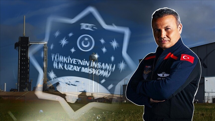 Türkiye’nin ilk insanlı uzay yolculuğu başladı