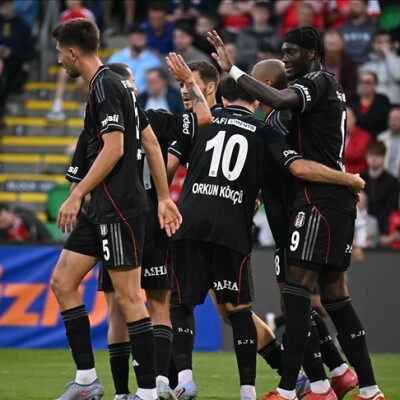 İrlanda’da farklı kazanan Beşiktaş, turun kapısını araladı