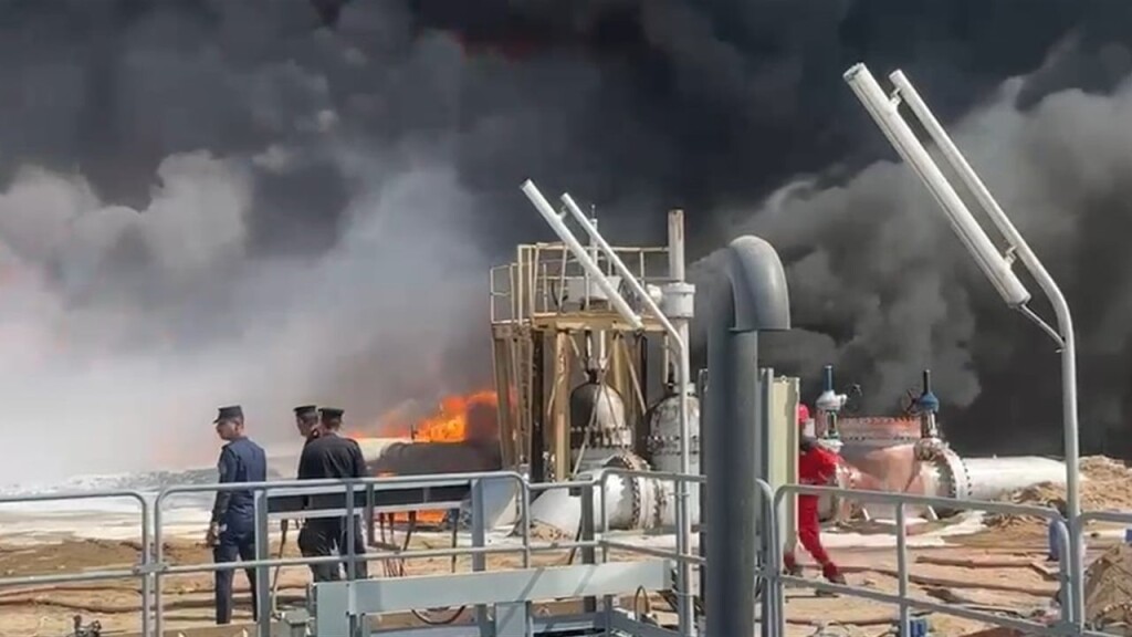 Burjesiye Petrol Sahasında Patlama: 1 Kişi Hayatını Kaybetti, 4 Yaralı