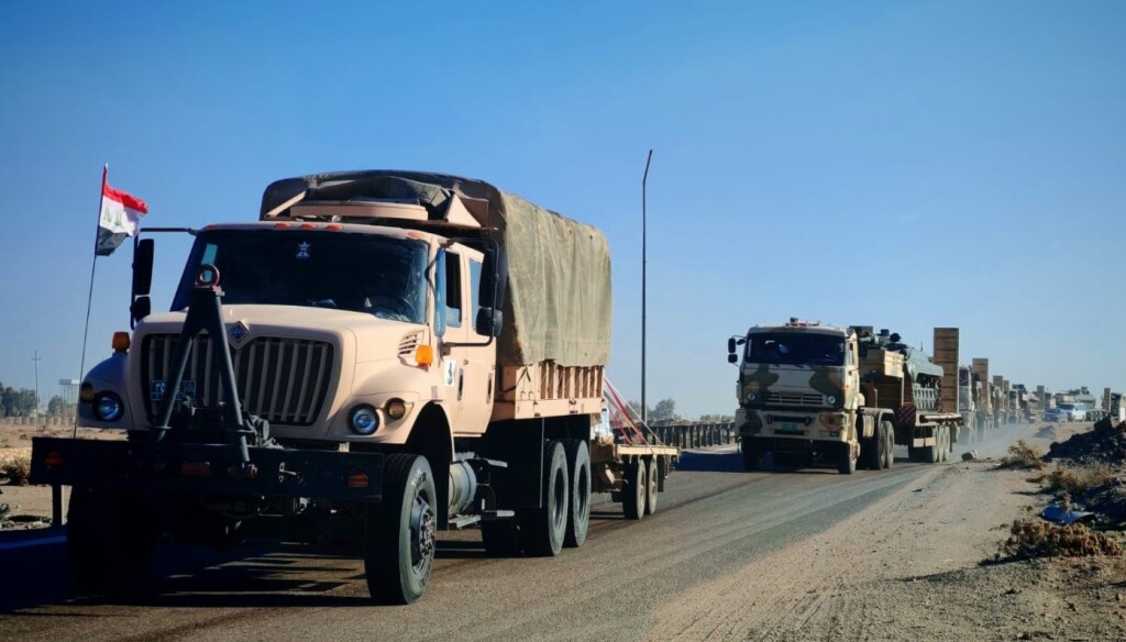 Irak, Suriye ile Ürdün sınırına zırhlı birlikler gönderdi