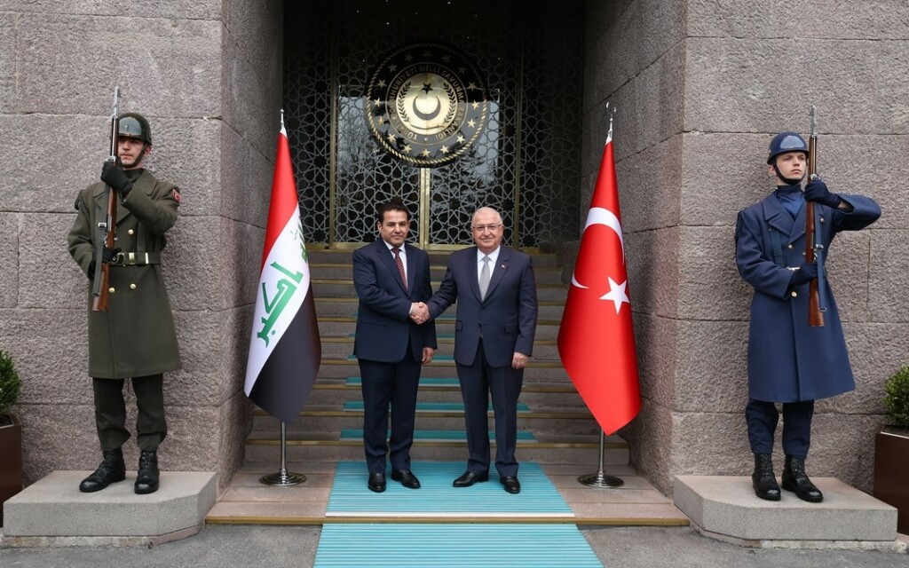 Türkiye Milli Savunma Bakanı Güler, Irak Ulusal Güvenlik Müsteşarı Araci'yi kabul etti