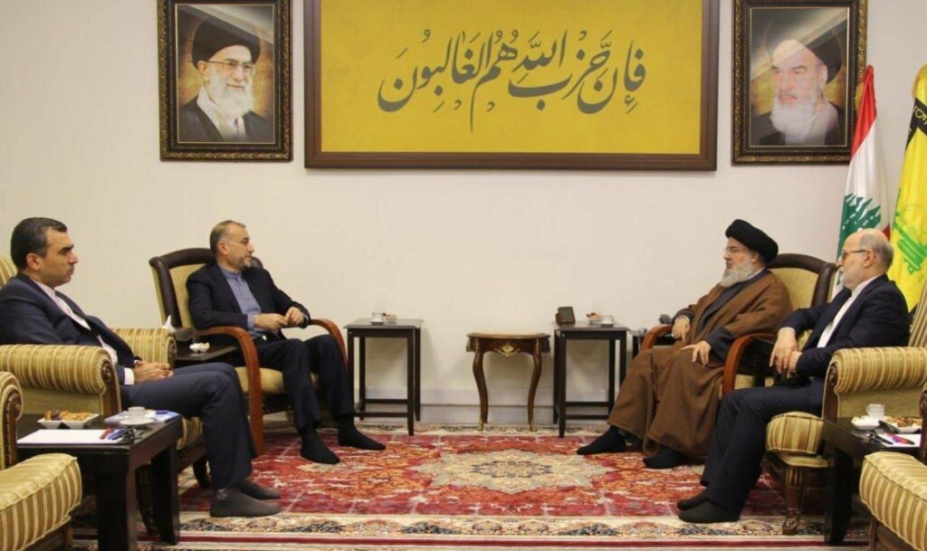 İran Dışişleri Bakanı, Beyrut'ta Hizbullah lideri Nasrallah ile bir araya geldi