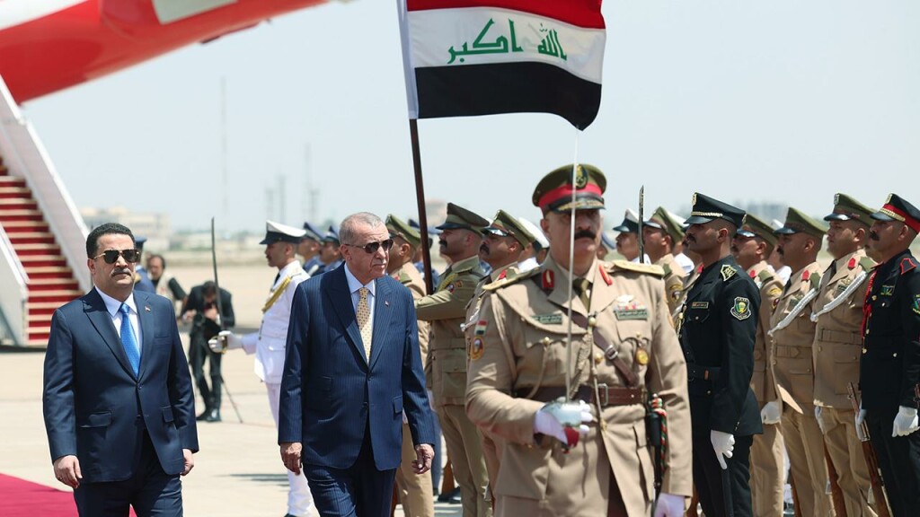 Türkiye Cumhurbaşkanı Erdoğan, Bağdat'a geldi