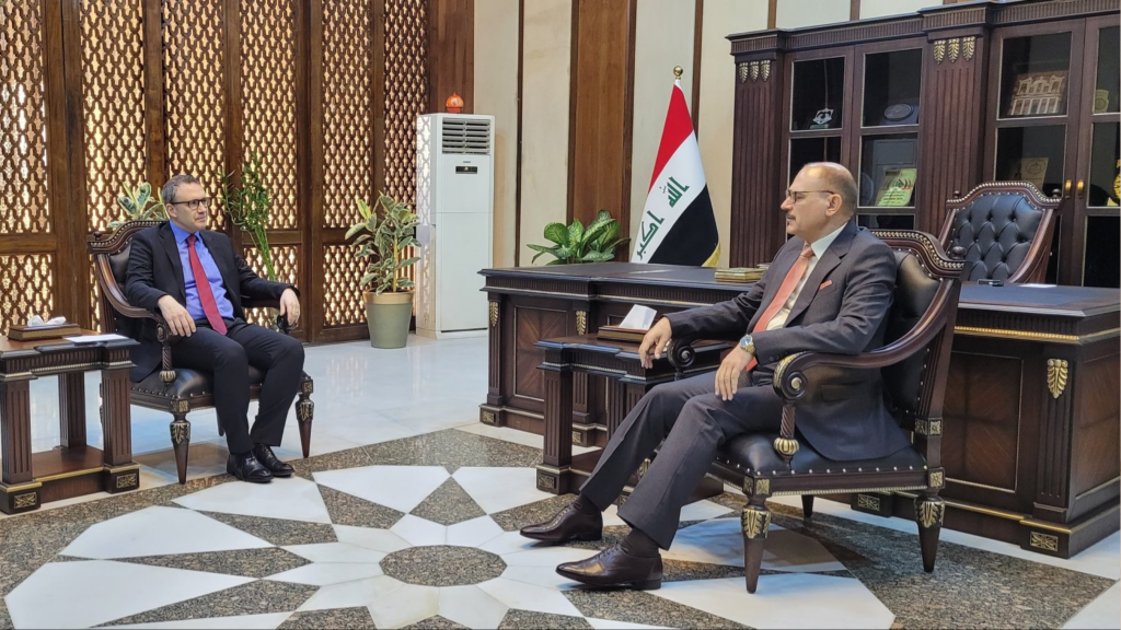 Büyükelçi İnan, Irak Federal Yüksek Mahkeme Başkanı Abbud ile görüştü